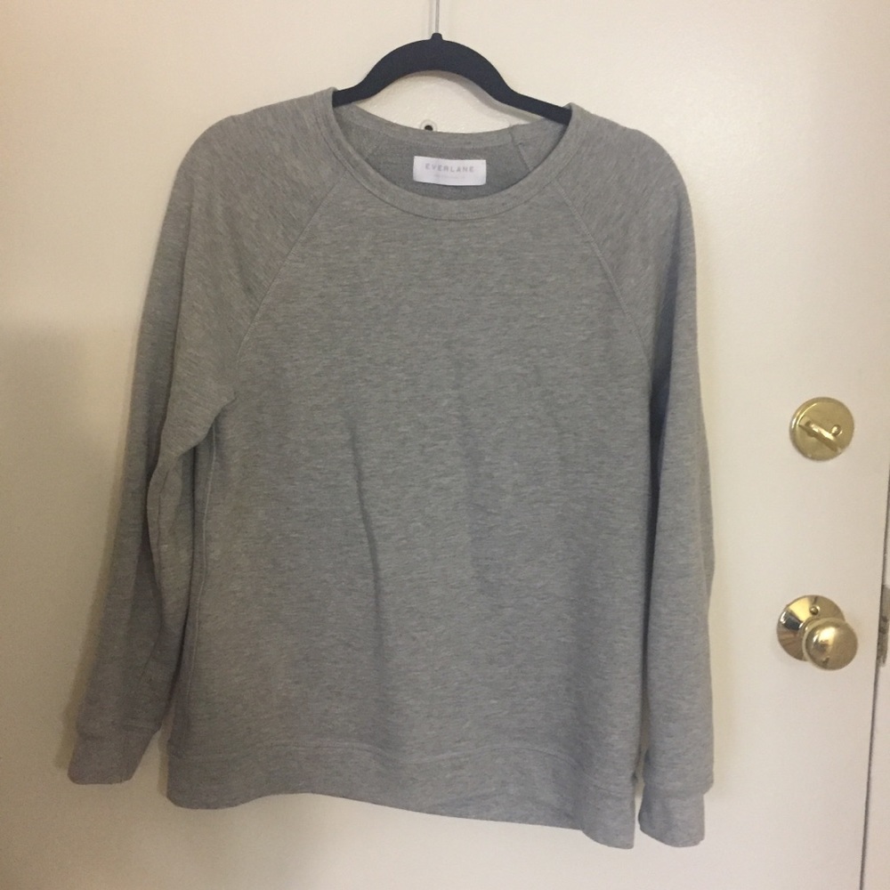 Grey Everlane Sweatshirt